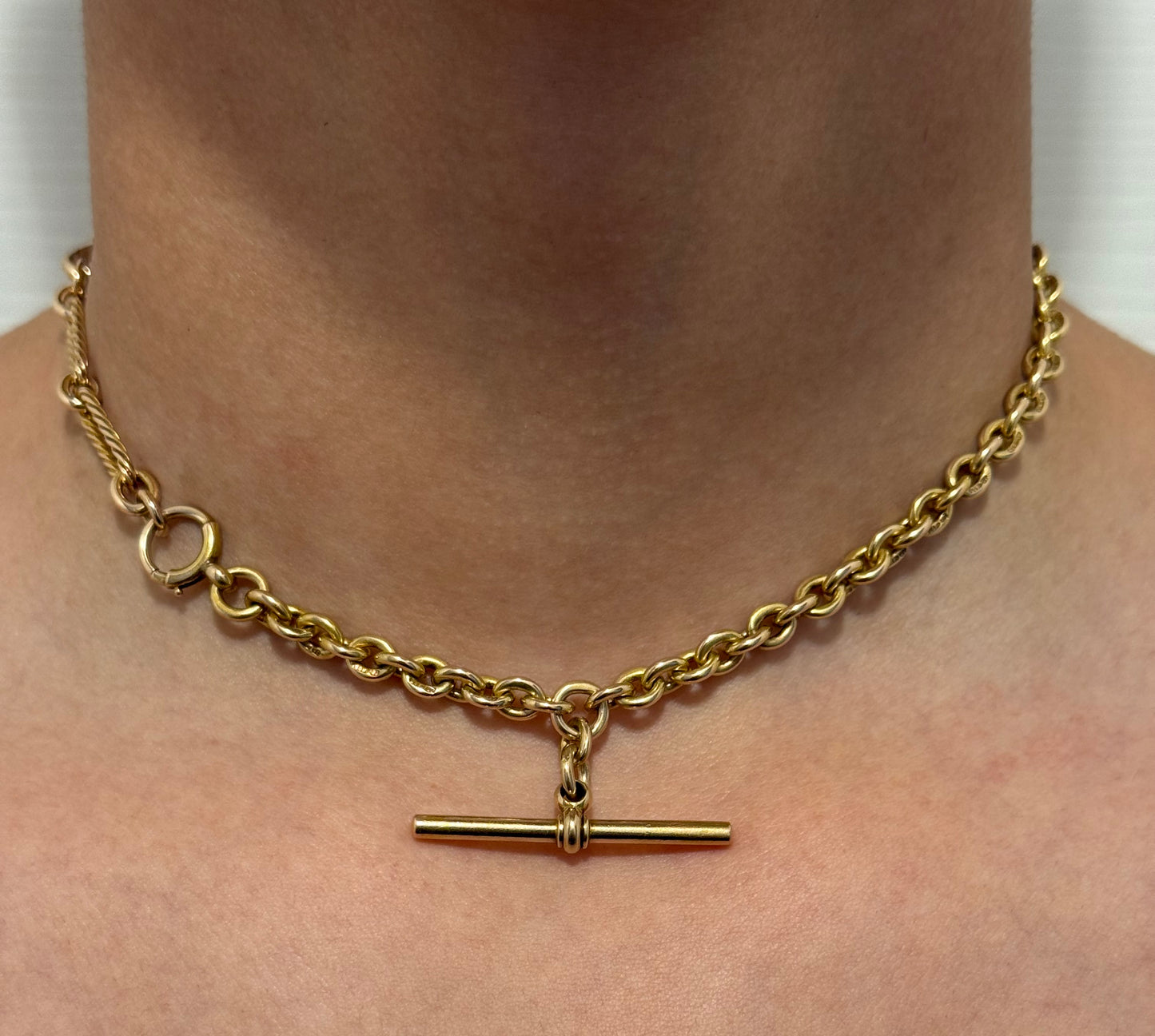 Stunning 15ct Gold Cable Chain