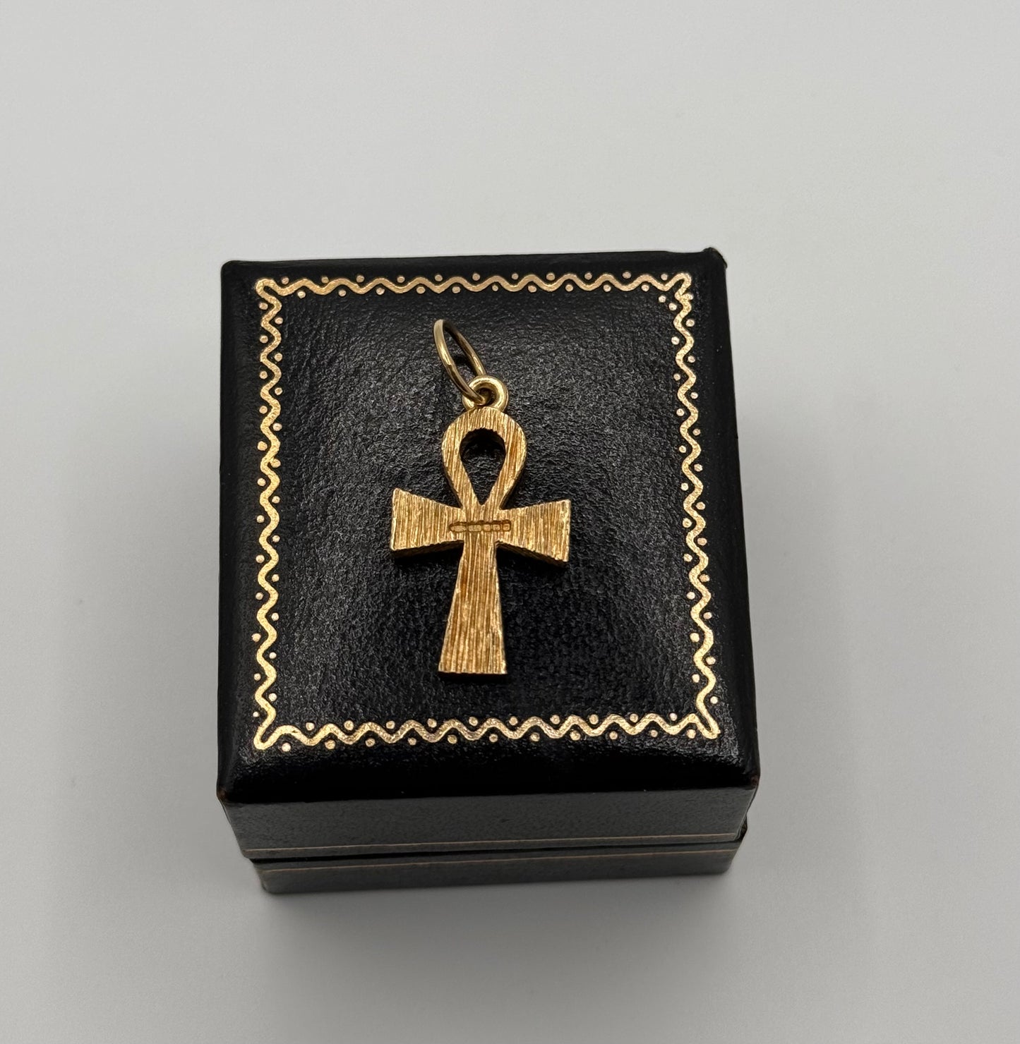 9ct Gold Egyptian Ankh Key of Life Pendant