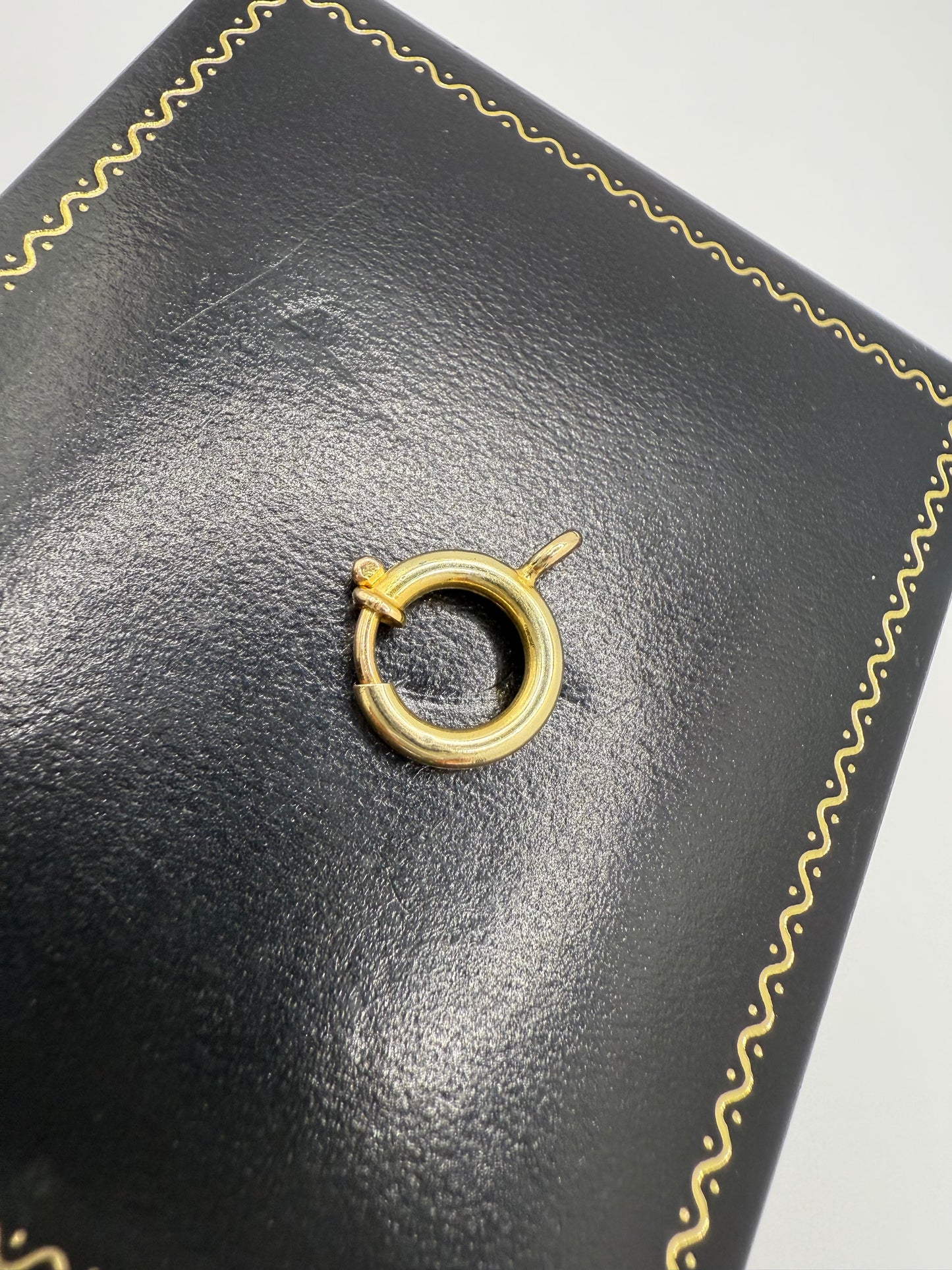 RESERVED - 14ct Gold Bolt Ring Connector