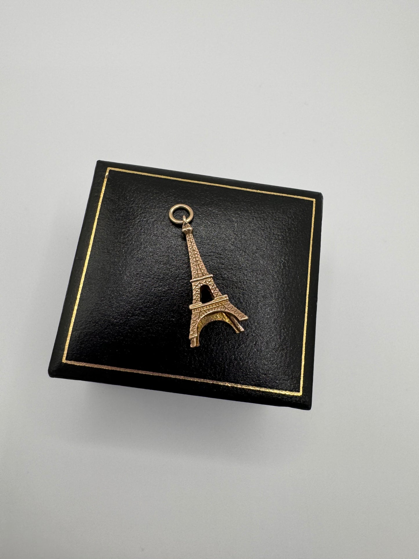 Vintage 9ct Gold Eiffel Tower Charm