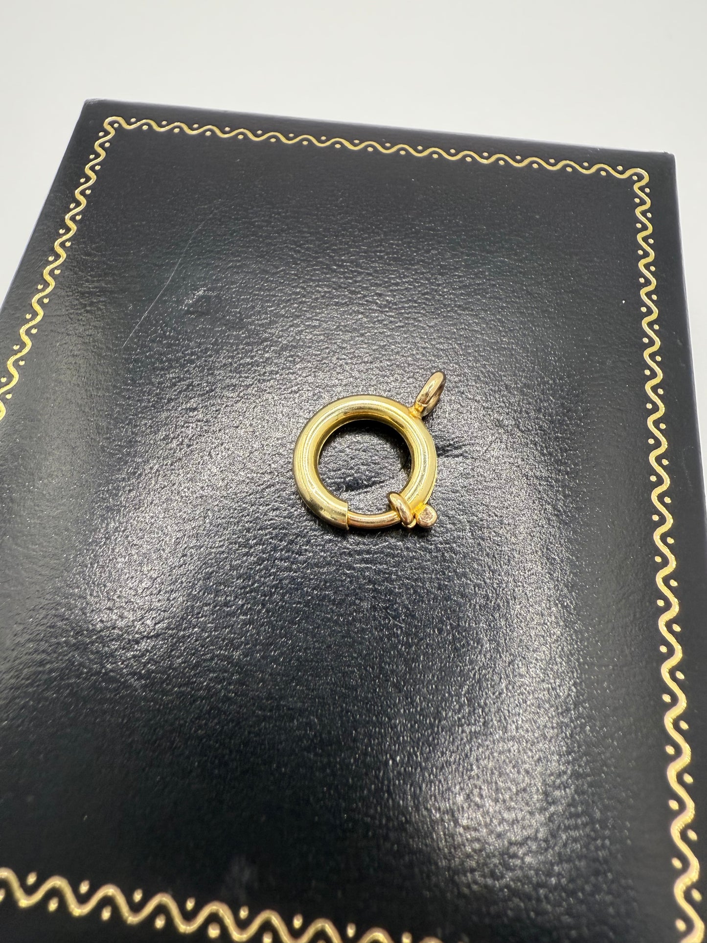 RESERVED - 14ct Gold Bolt Ring Connector