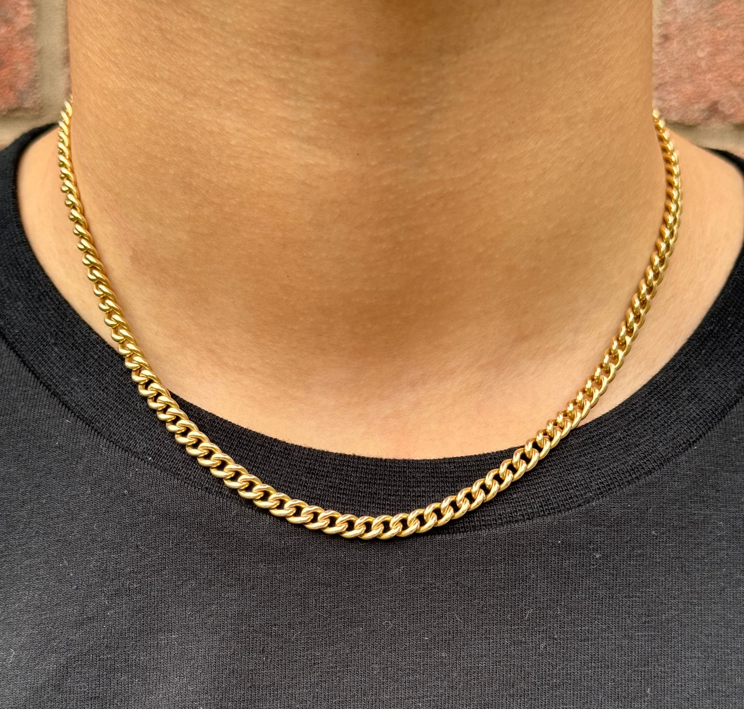 Stunning Antique 15ct Yellow Gold Albert Chain 16 3/8th Inches