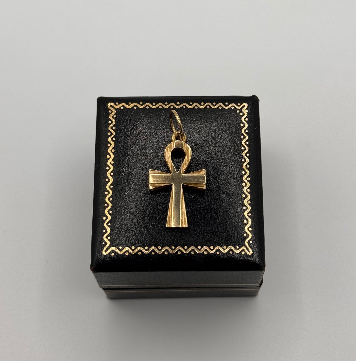 9ct Gold Egyptian Ankh Key of Life Pendant