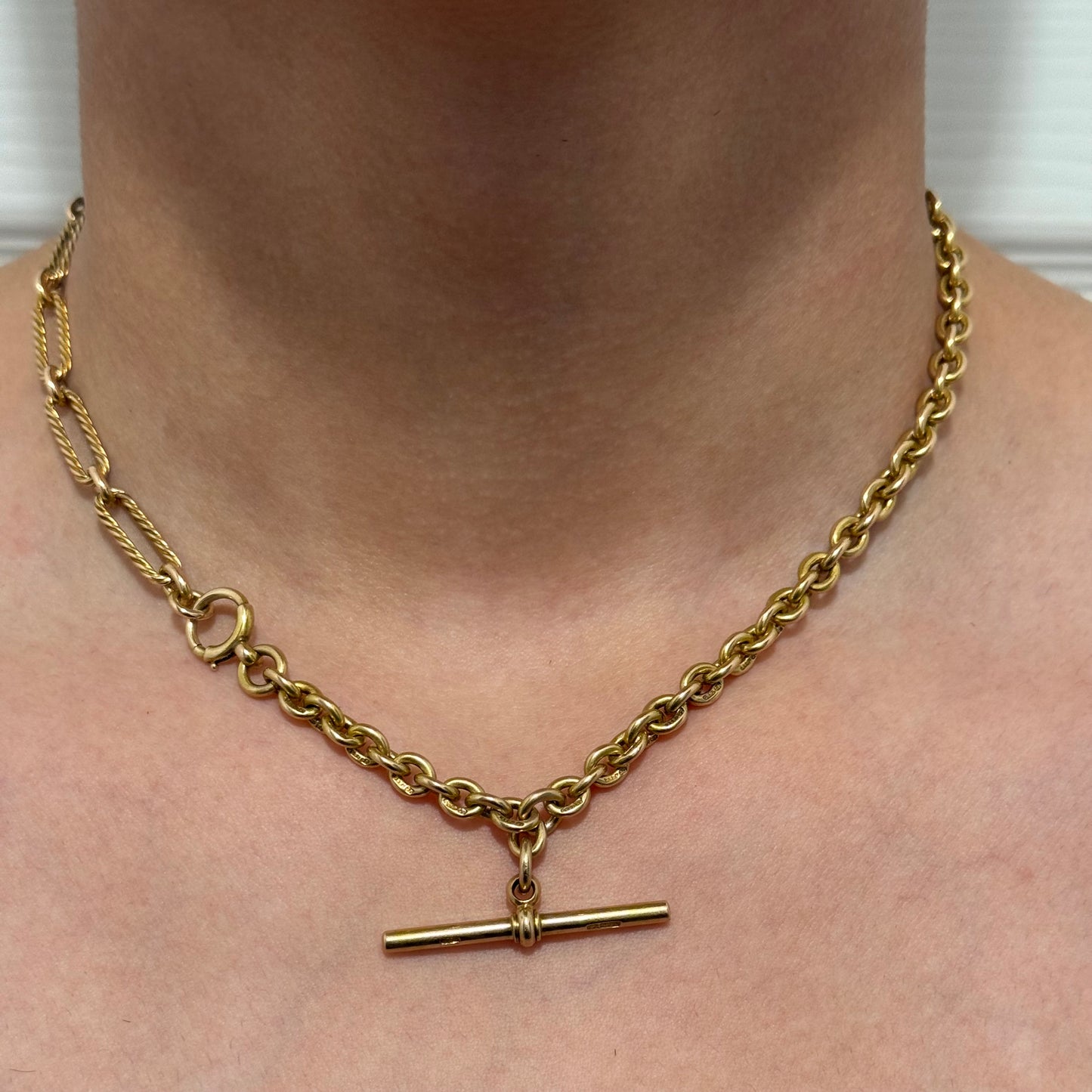 Stunning 15ct Gold Cable Chain