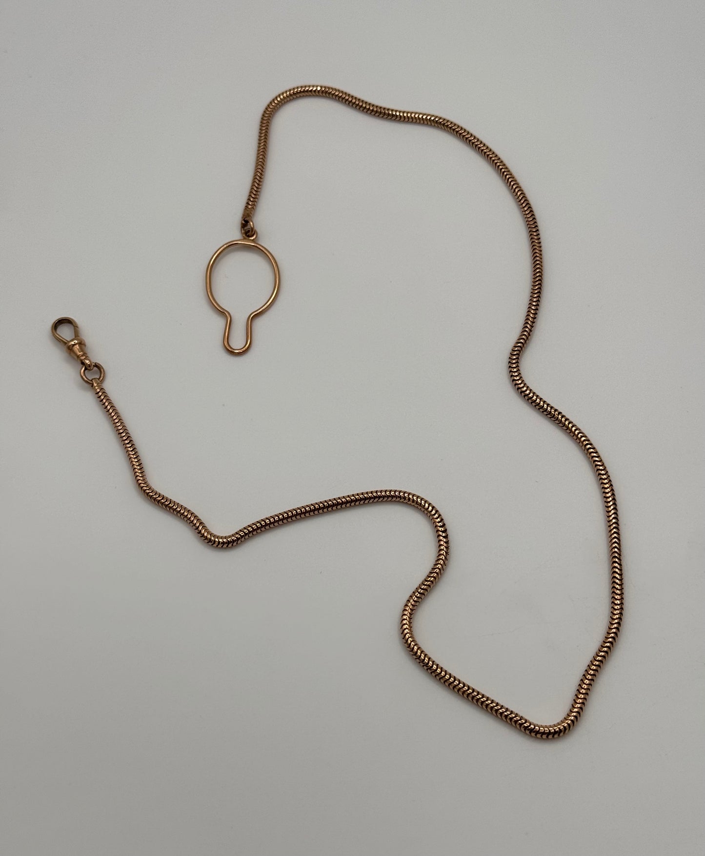 Vintage 9ct Gold Snake Chain