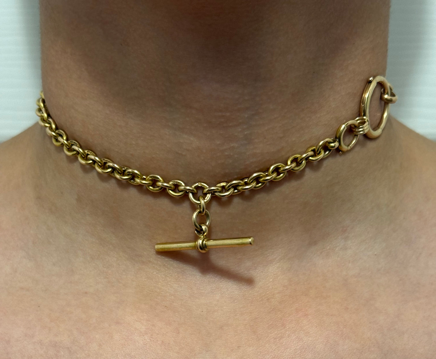 Stunning 15ct Gold Cable Chain