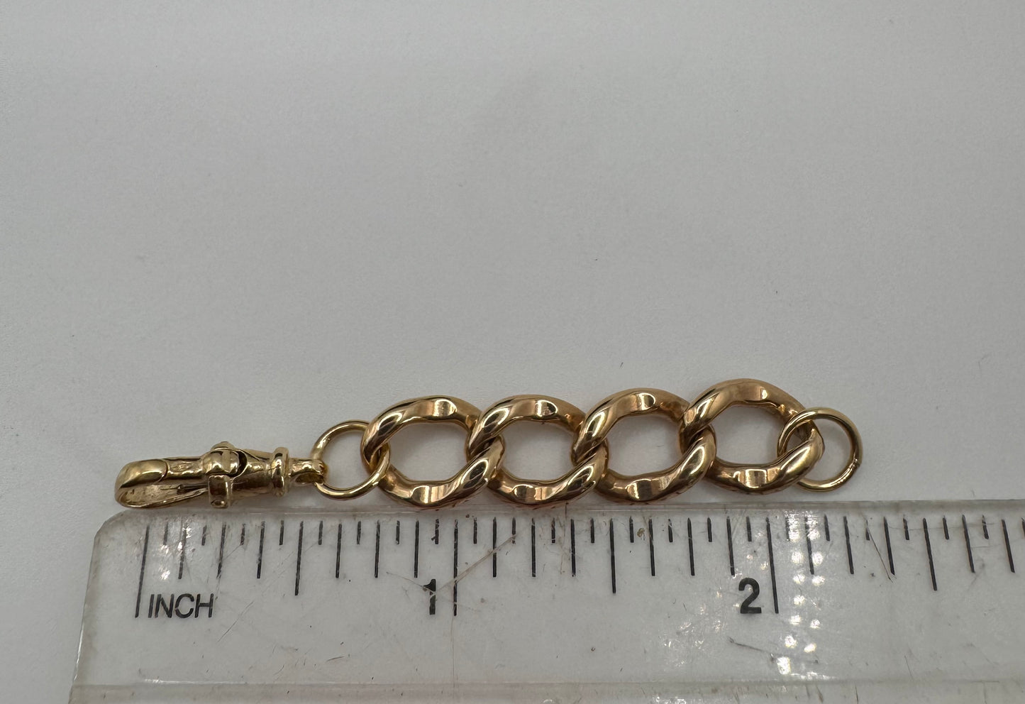 Vintage 9ct yellow Gold Extender