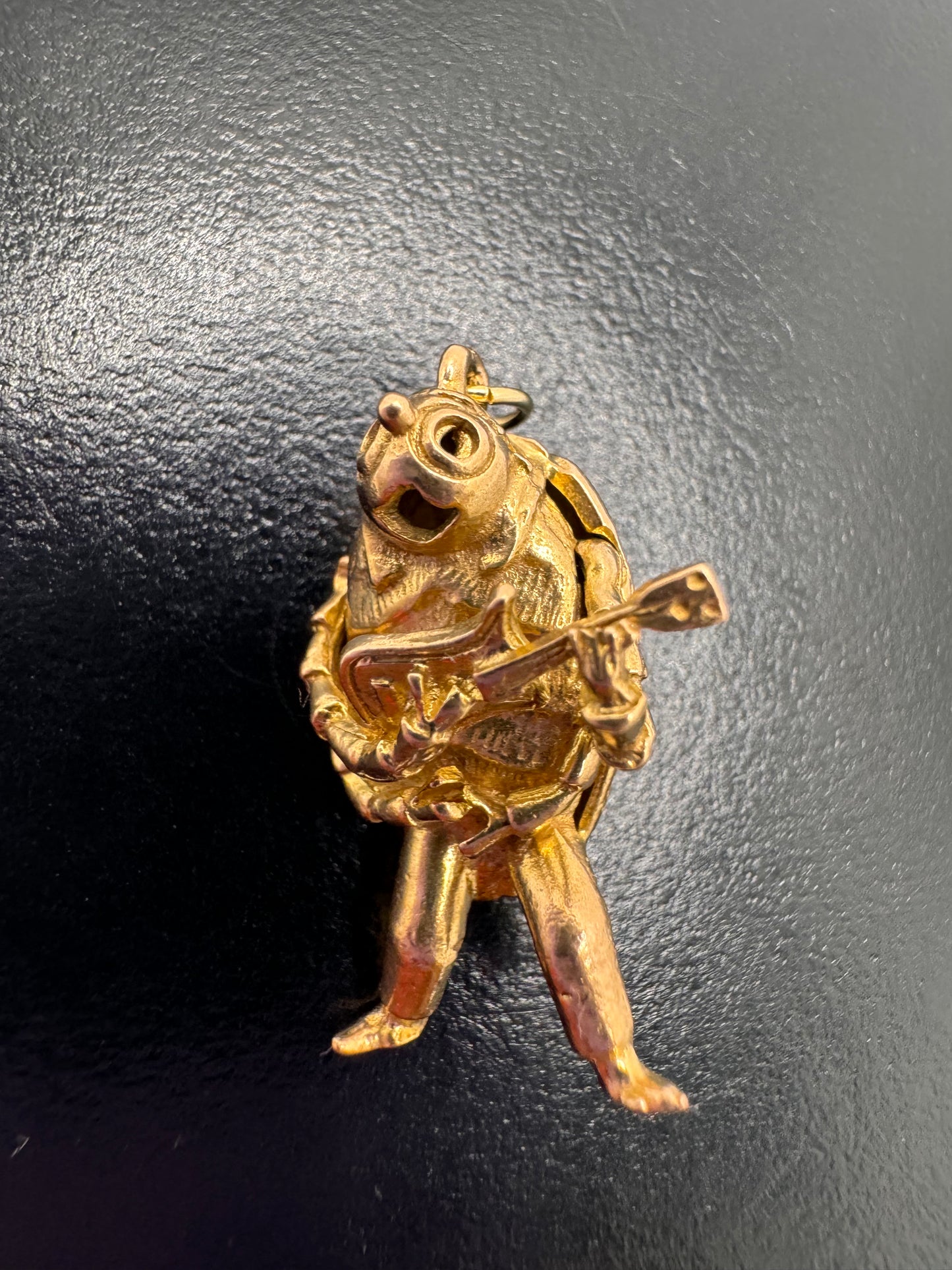 Vintage 9ct Gold The Beatles Beetle Charm