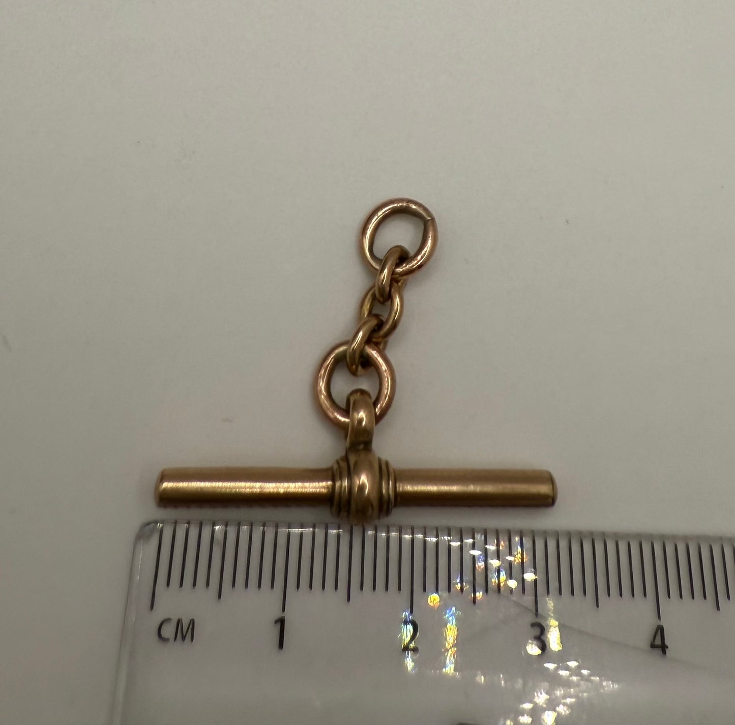 Antique 9ct Gold T-bar