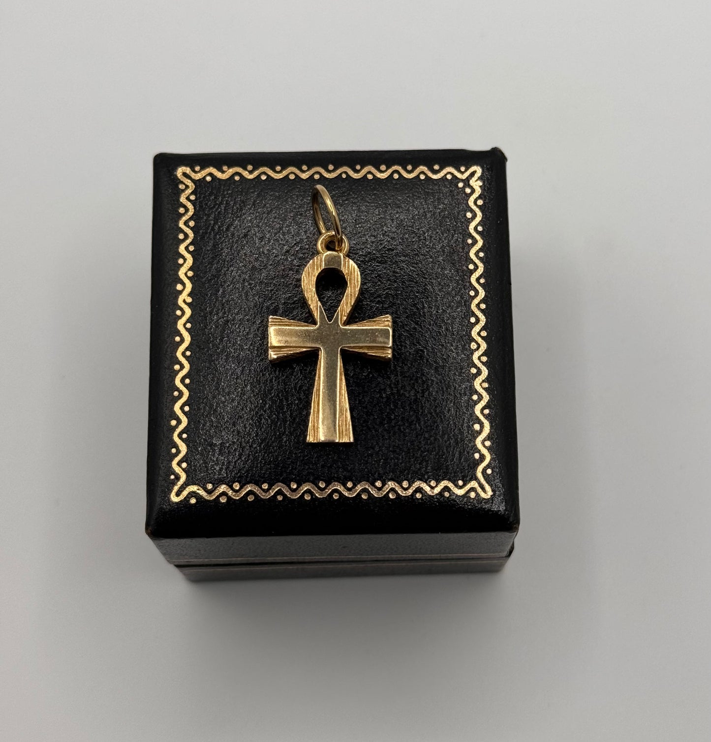 9ct Gold Egyptian Ankh Key of Life Pendant