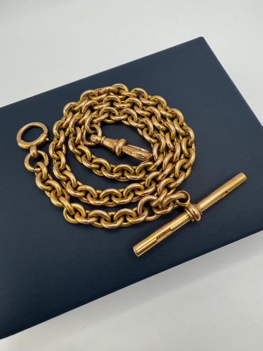 Stunning 15ct Gold Cable Chain