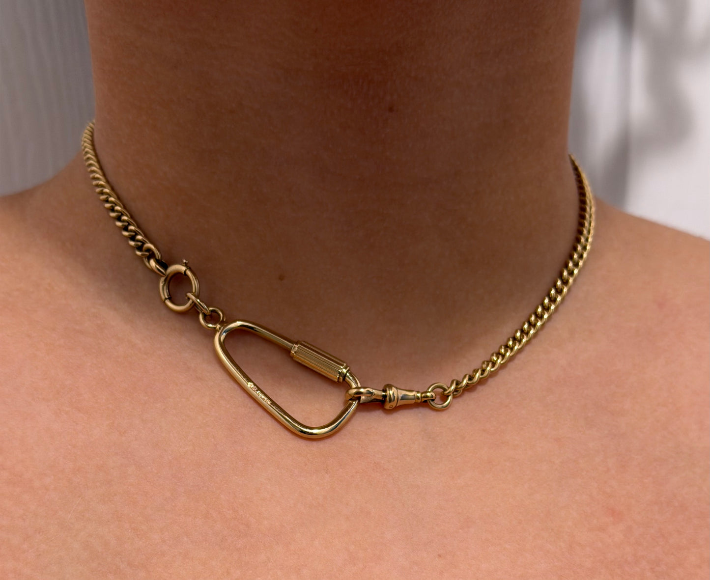 Antique 18ct Gold Albert Chain 14.88 Inches