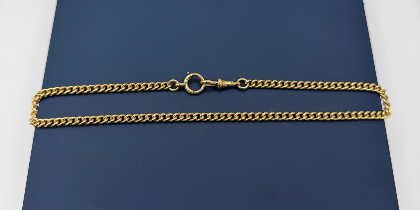 Antique 18ct Gold Albert Chain 14.88 Inches