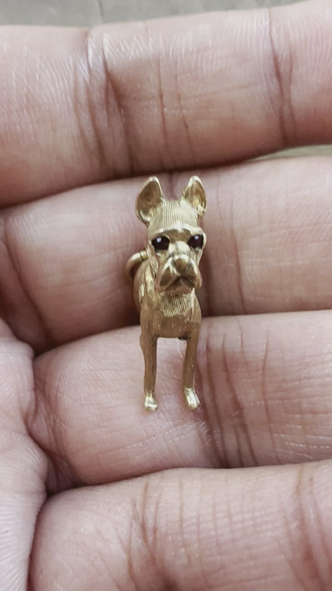 Boxer dog charm hotsell